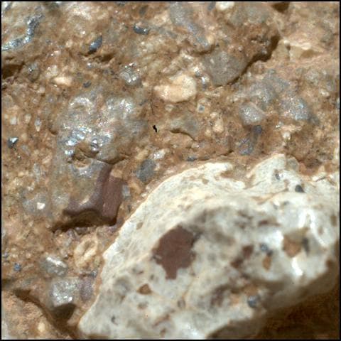 Mars image captured by SHERLOC_WATSON on Perseverance
