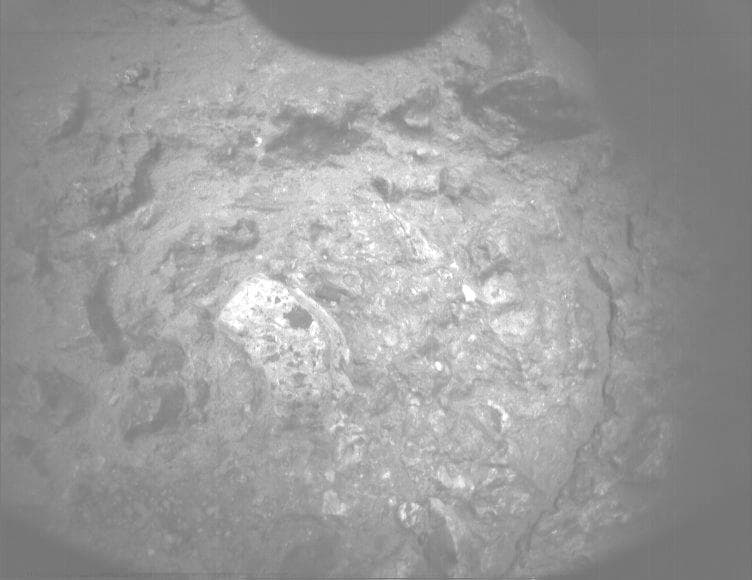 Mars image captured by PIXL_MCC on Perseverance