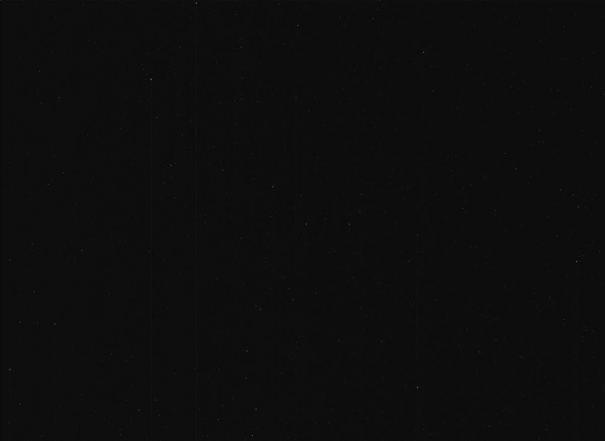 Mars image captured by SHERLOC_ACI on Perseverance