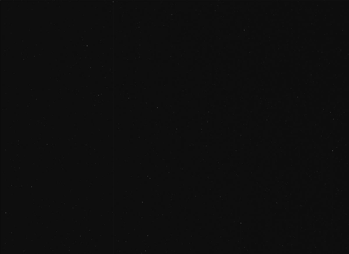 Mars image captured by SHERLOC_ACI on Perseverance