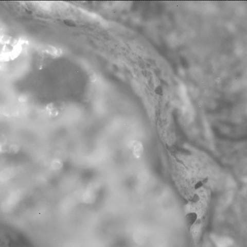 Mars image captured by SHERLOC_ACI on Perseverance