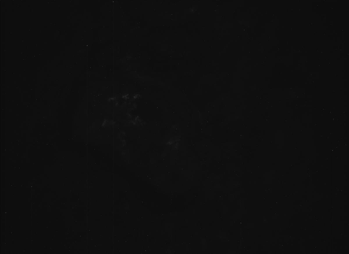 Mars image captured by SHERLOC_ACI on Perseverance