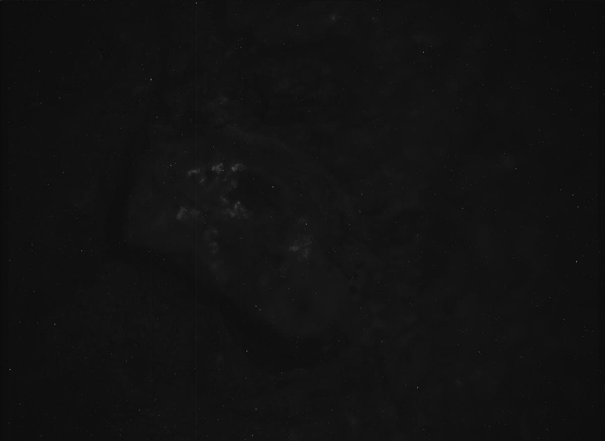 Mars image captured by SHERLOC_ACI on Perseverance