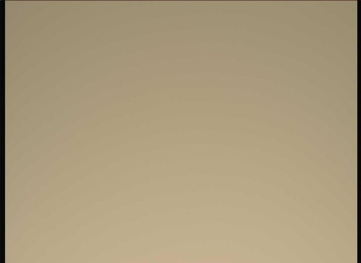 Mars image captured by MCZ_LEFT on Perseverance