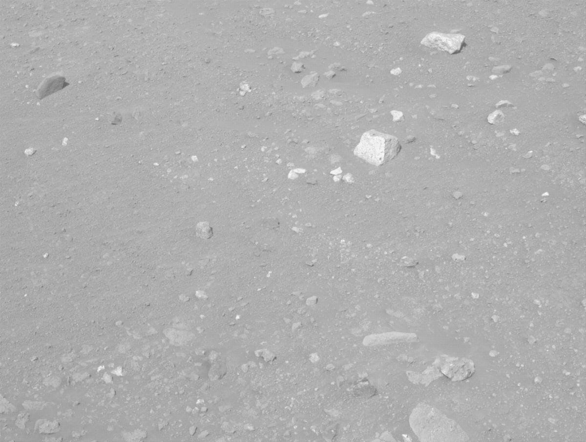 Mars image captured by NAVCAM_LEFT on Perseverance
