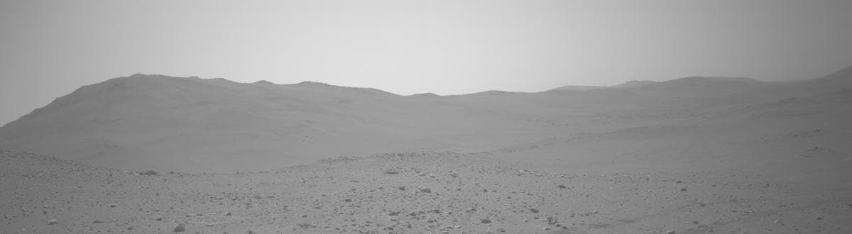 Mars image captured by NAVCAM_LEFT on Perseverance