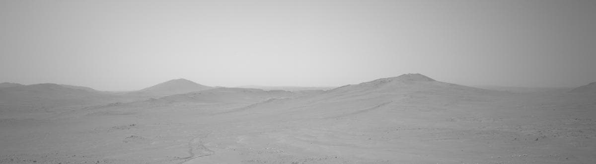 Mars image captured by NAVCAM_LEFT on Perseverance