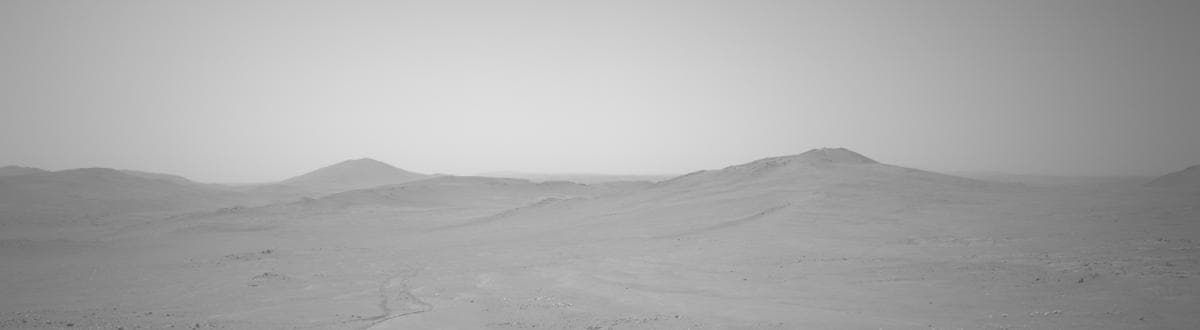 Mars image captured by NAVCAM_LEFT on Perseverance