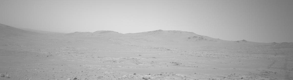 Mars image captured by NAVCAM_LEFT on Perseverance