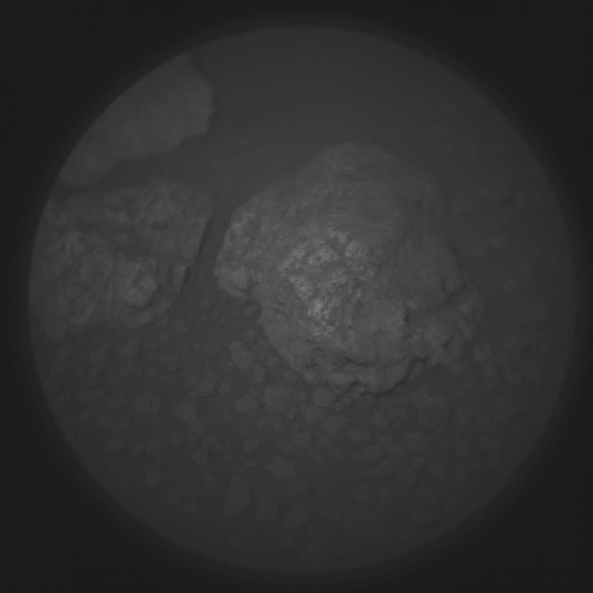 Mars image captured by SUPERCAM_RMI on Perseverance