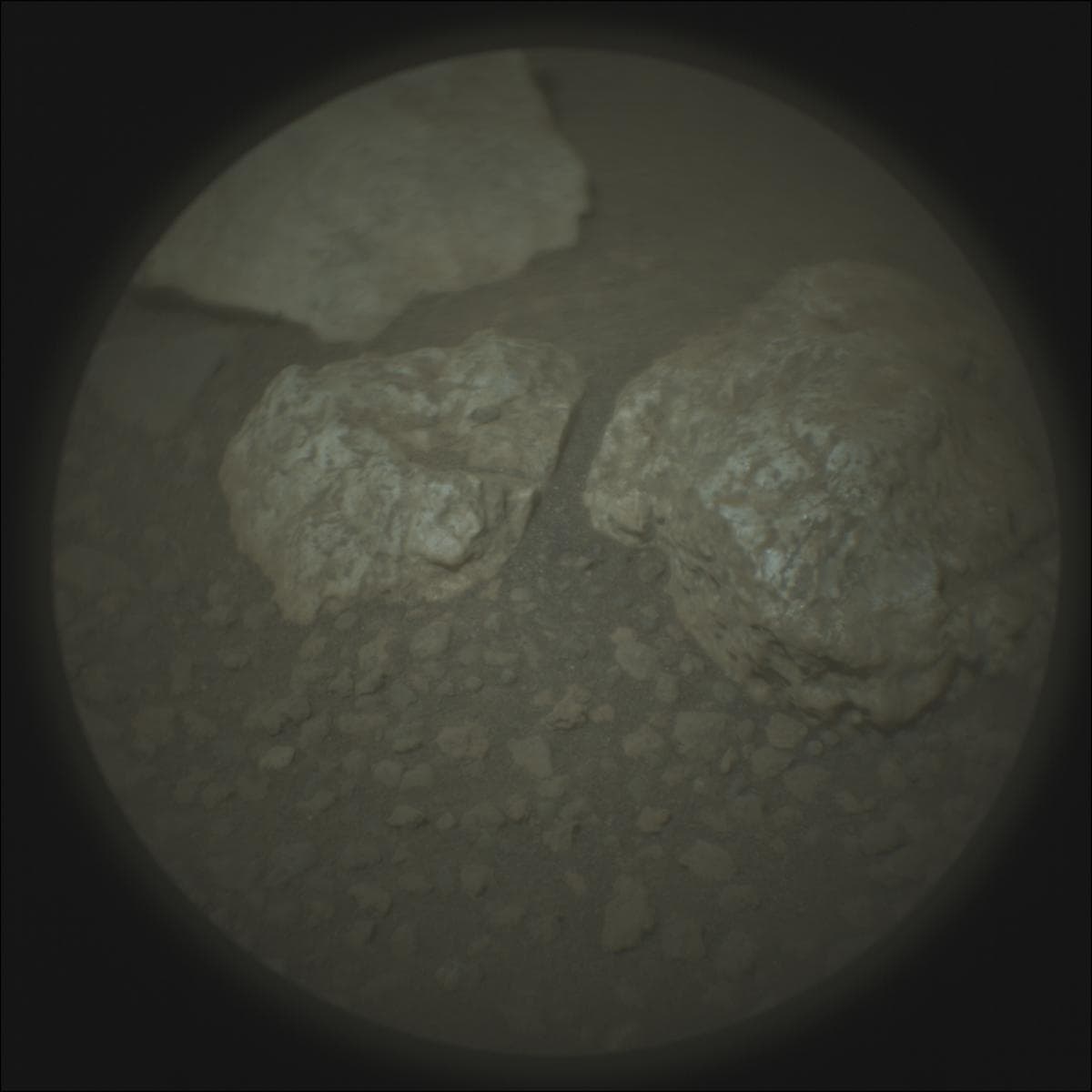 Mars image captured by SUPERCAM_RMI on Perseverance