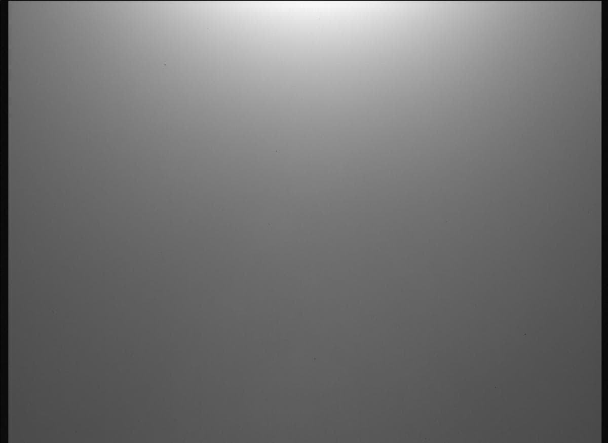 Mars image captured by MCZ_LEFT on Perseverance