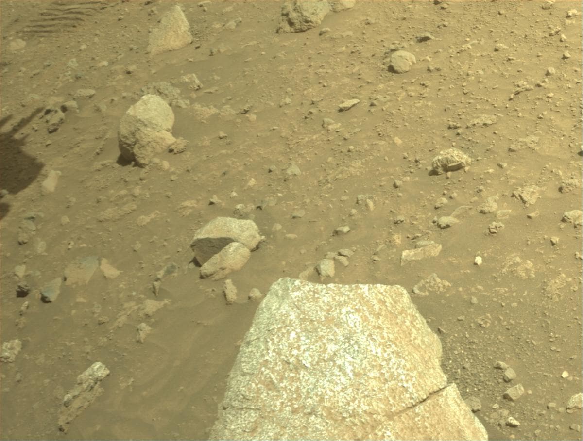 Mars rover photo