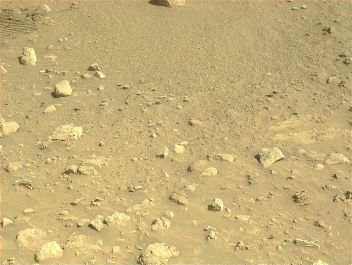 Mars image captured by NAVCAM_RIGHT on Perseverance