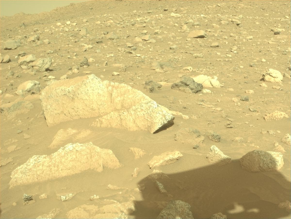 Mars image captured by FRONT_HAZCAM_RIGHT_A on Perseverance
