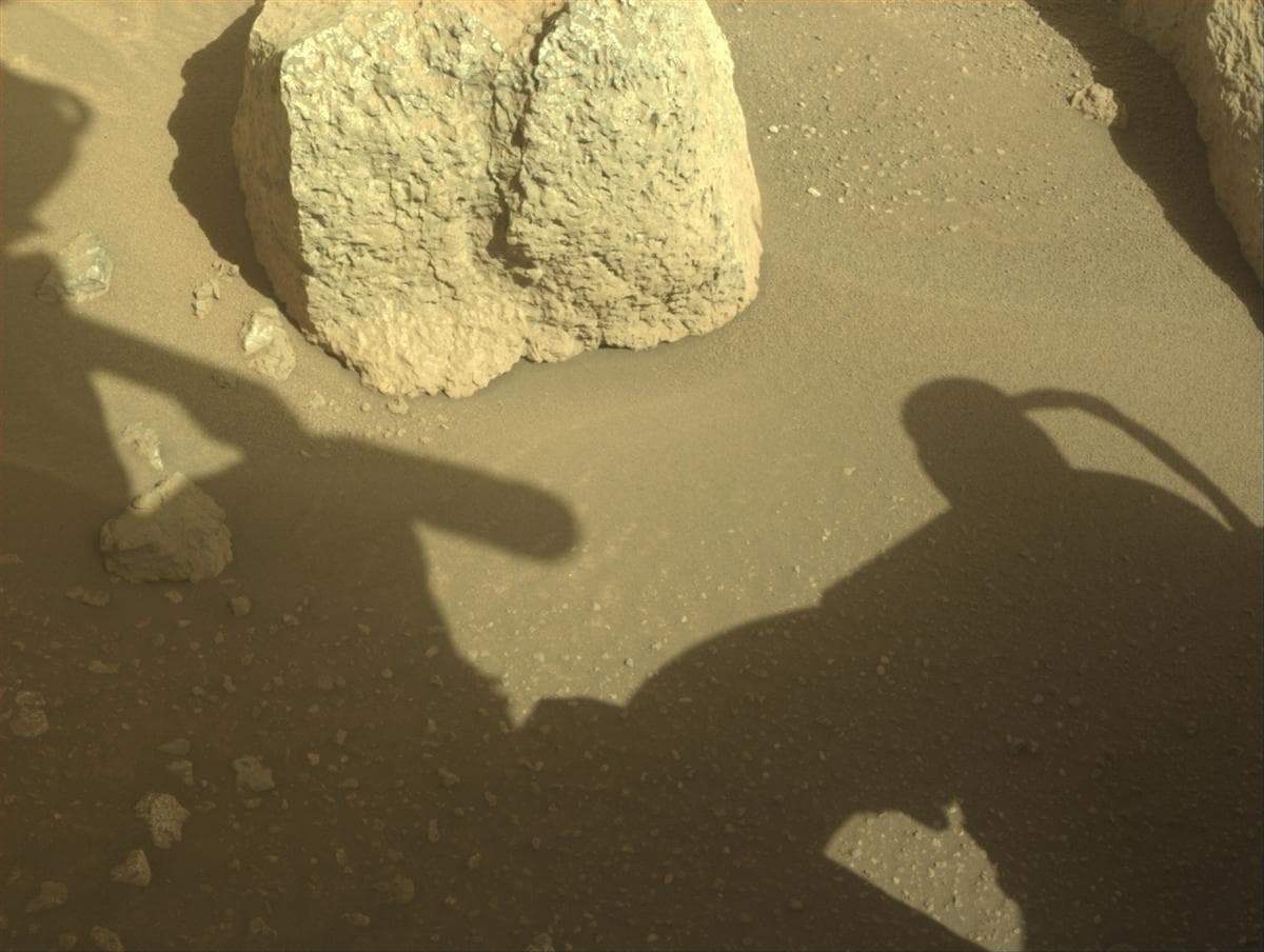 Mars image captured by FRONT_HAZCAM_RIGHT_A on Perseverance