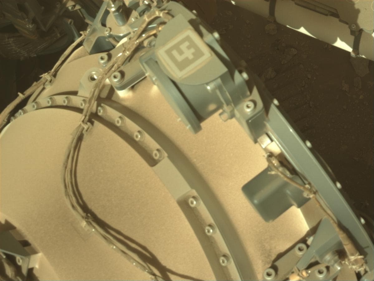 Mars image captured by NAVCAM_LEFT on Perseverance
