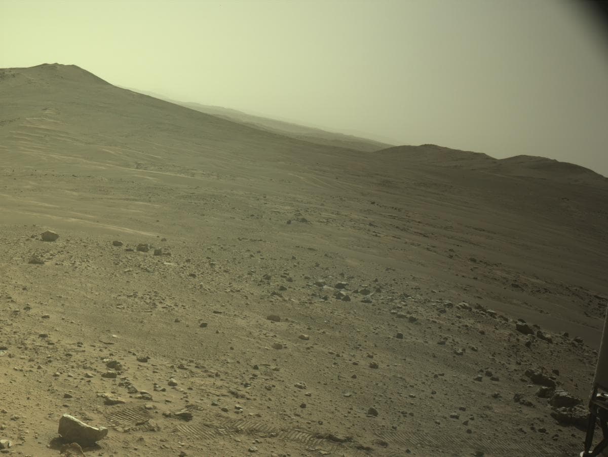 Mars image captured by NAVCAM_LEFT on Perseverance
