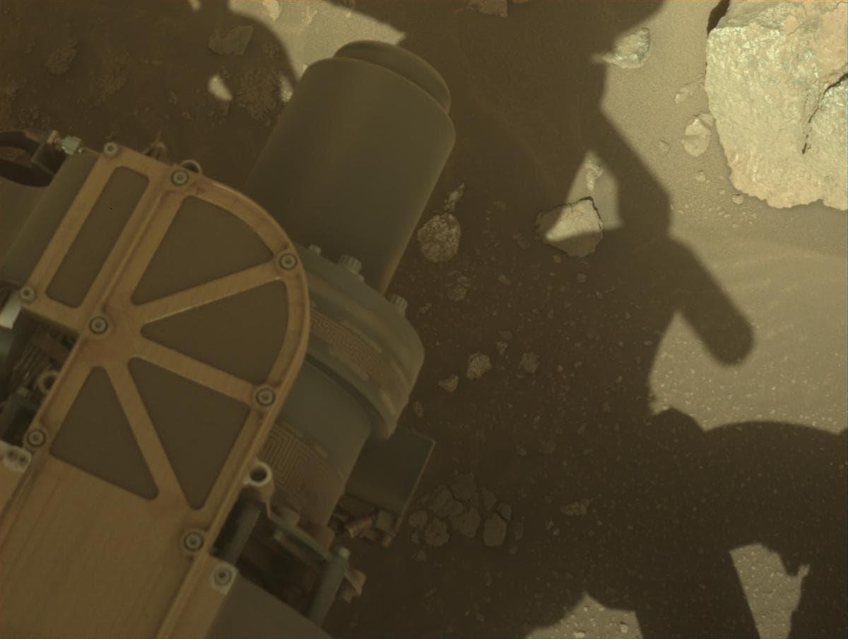 Mars image captured by NAVCAM_RIGHT on Perseverance