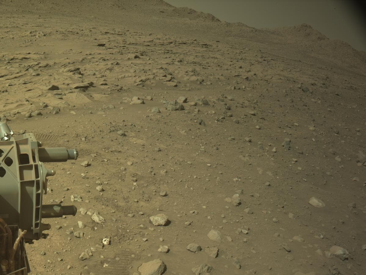 Mars image captured by NAVCAM_RIGHT on Perseverance