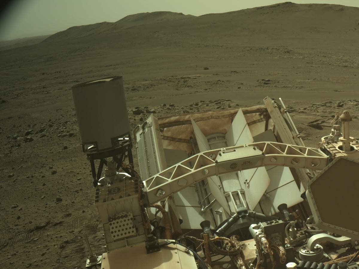 Mars rover photo