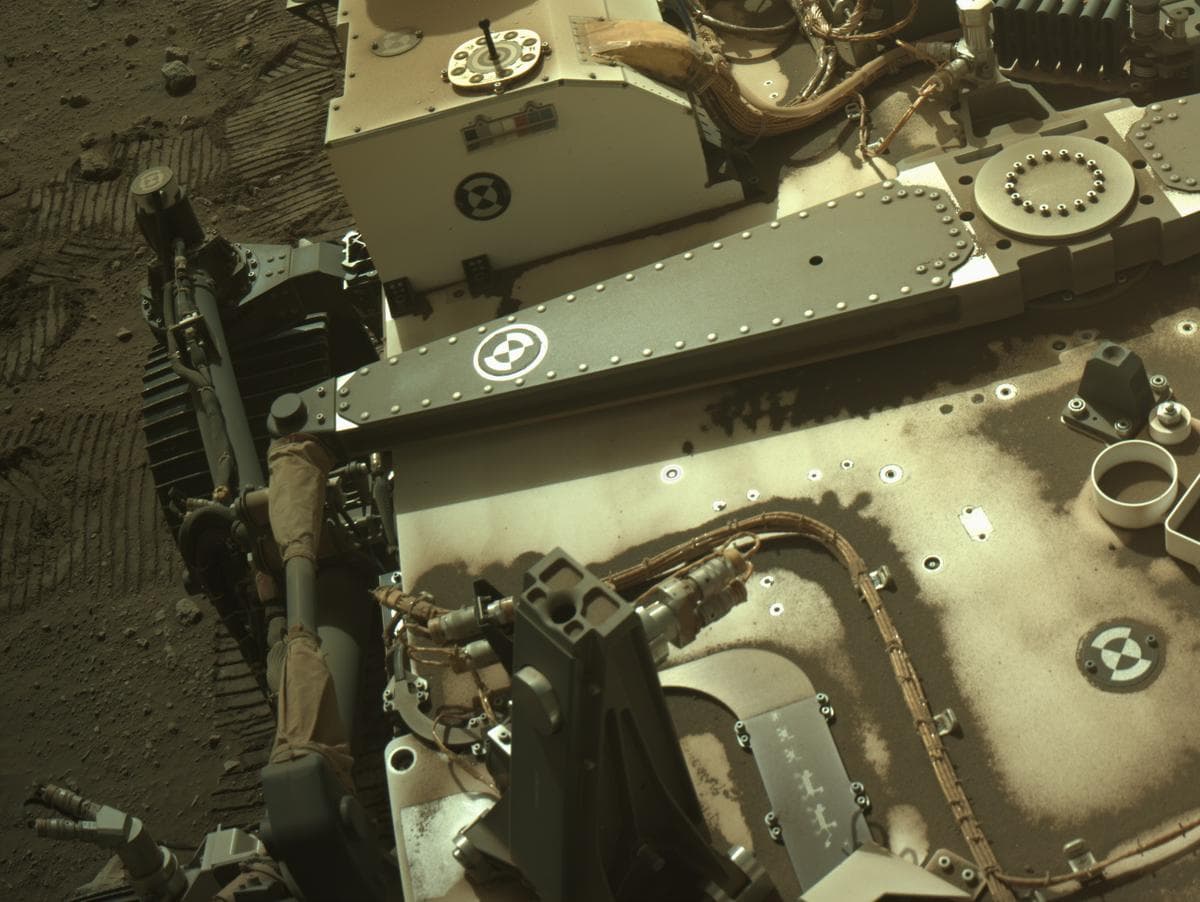 Mars rover photo
