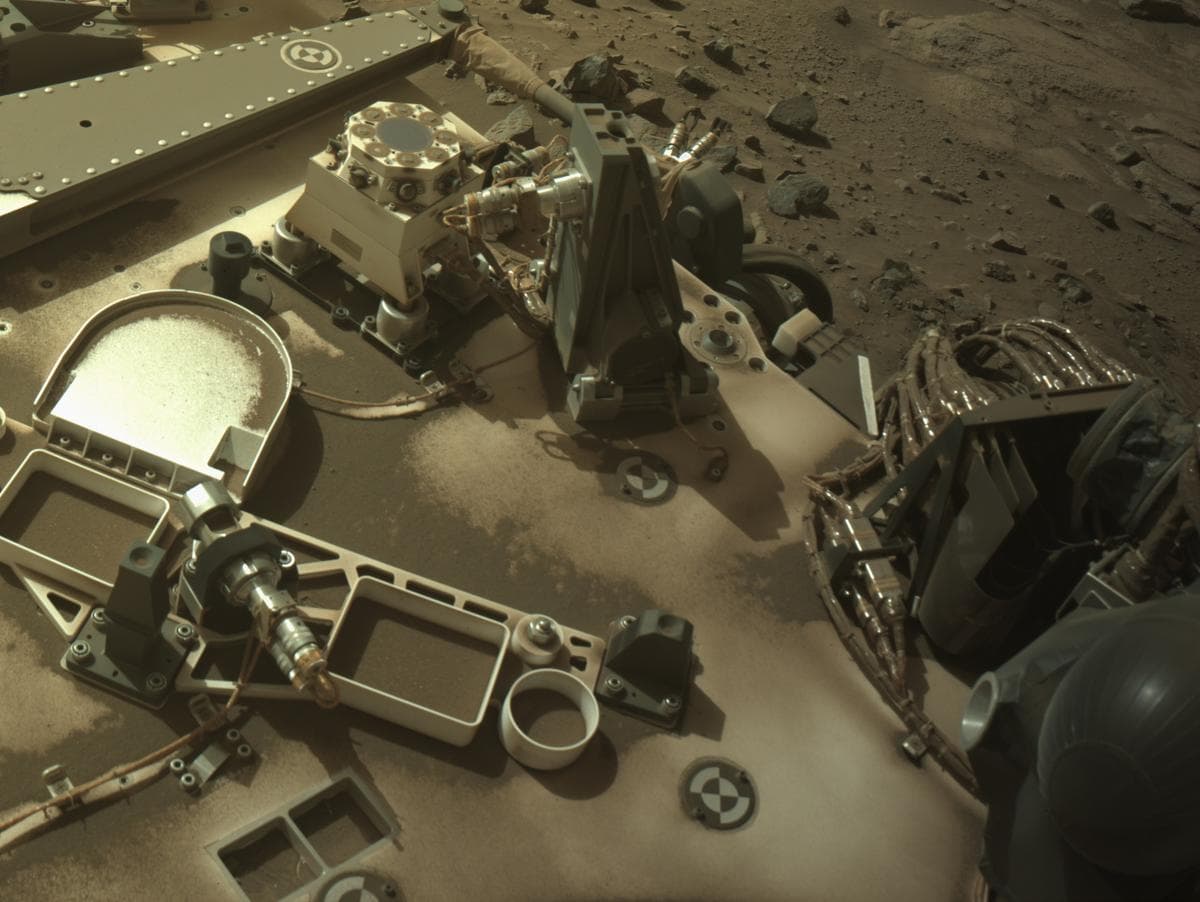 Mars rover photo