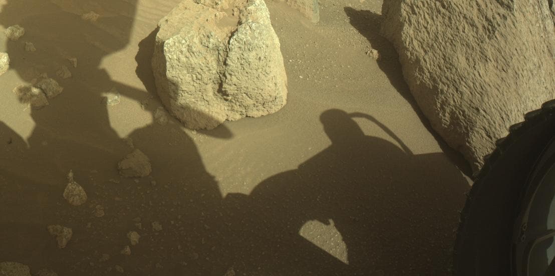 Mars image captured by FRONT_HAZCAM_RIGHT_A on Perseverance