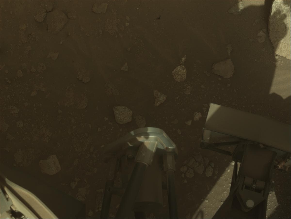 Mars image captured by NAVCAM_LEFT on Perseverance