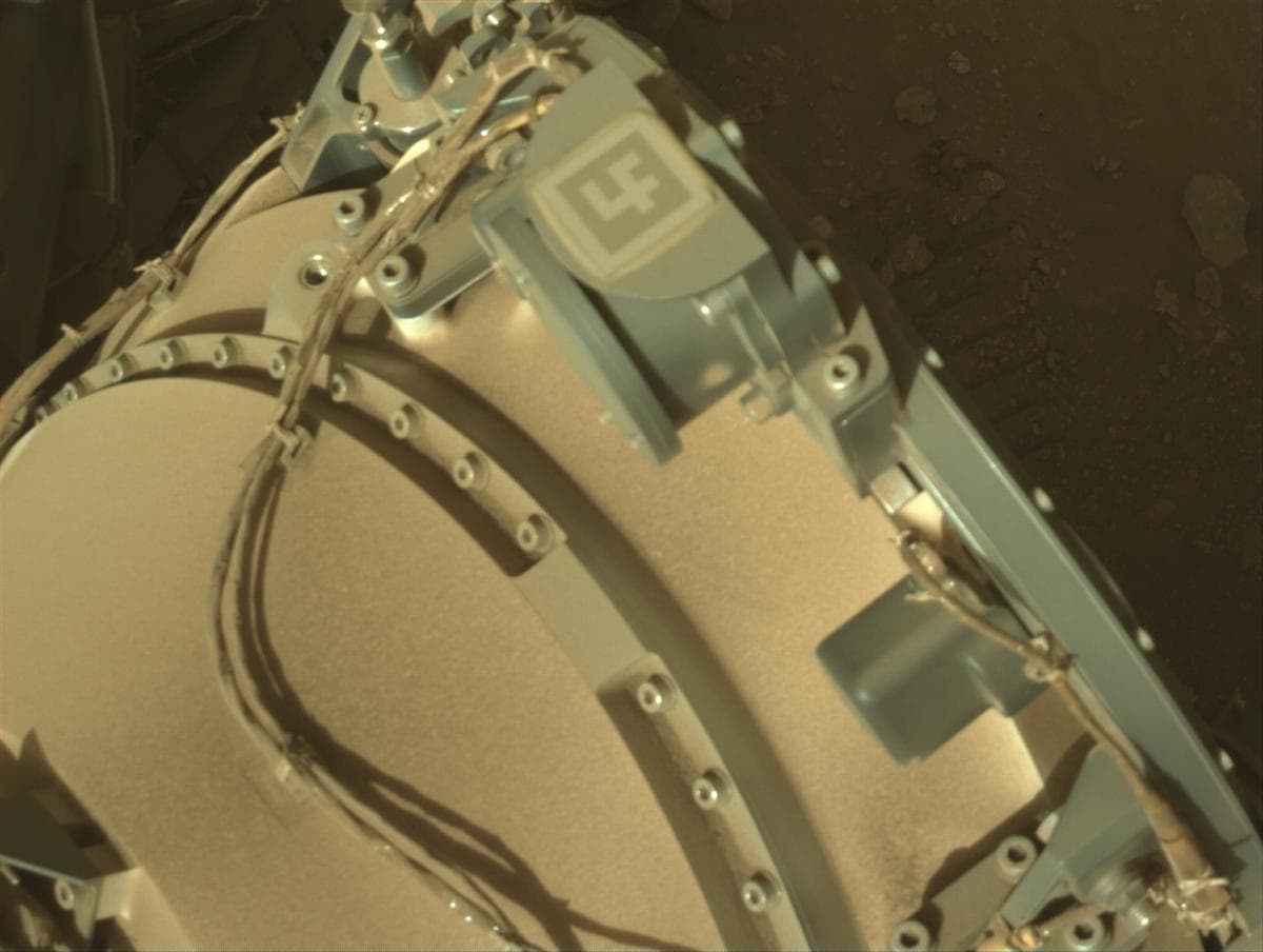 Mars image captured by NAVCAM_LEFT on Perseverance