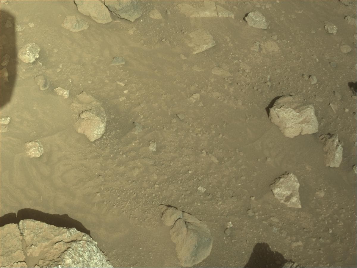 Mars image captured by NAVCAM_RIGHT on Perseverance