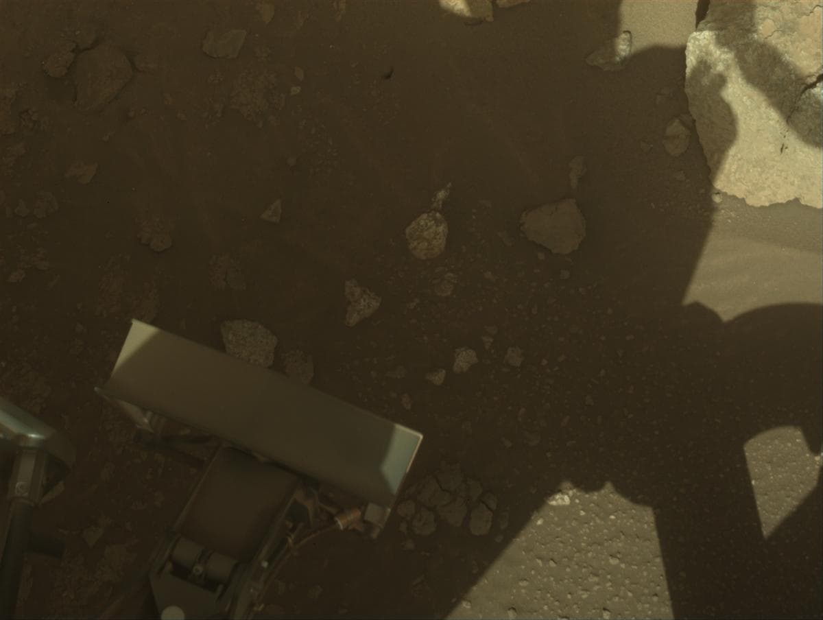 Mars image captured by NAVCAM_RIGHT on Perseverance