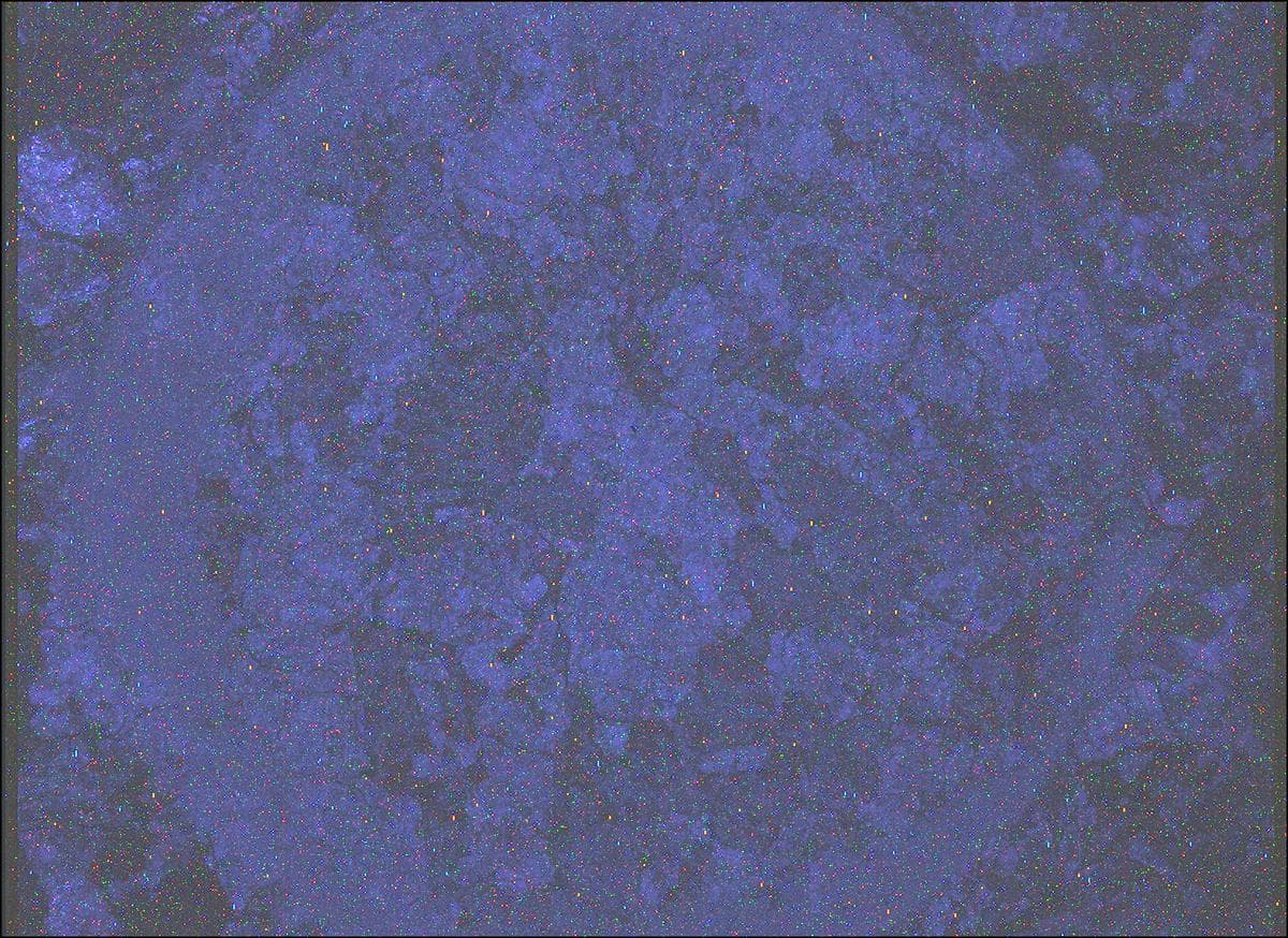 Mars image captured by SHERLOC_WATSON on Perseverance