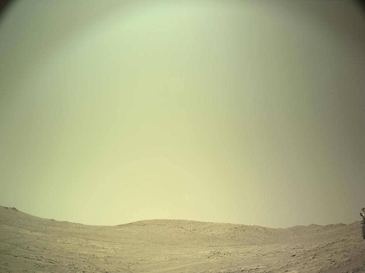 Mars image captured by NAVCAM_LEFT on Perseverance