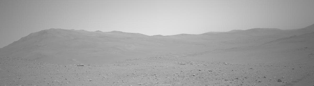 Mars image captured by NAVCAM_LEFT on Perseverance