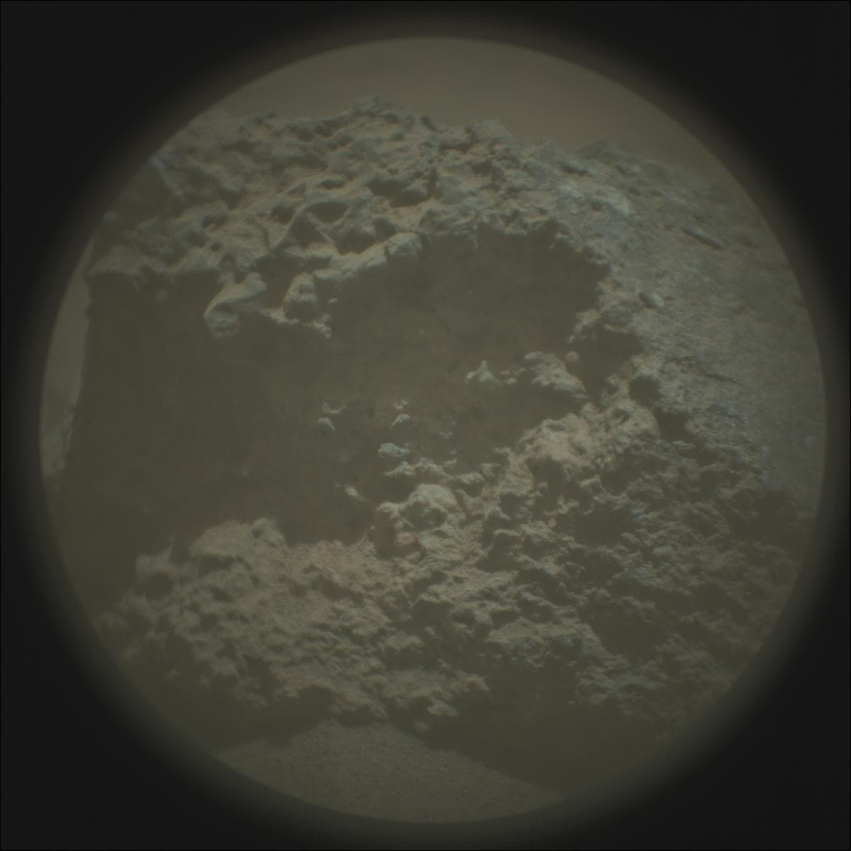 Mars image captured by SUPERCAM_RMI on Perseverance