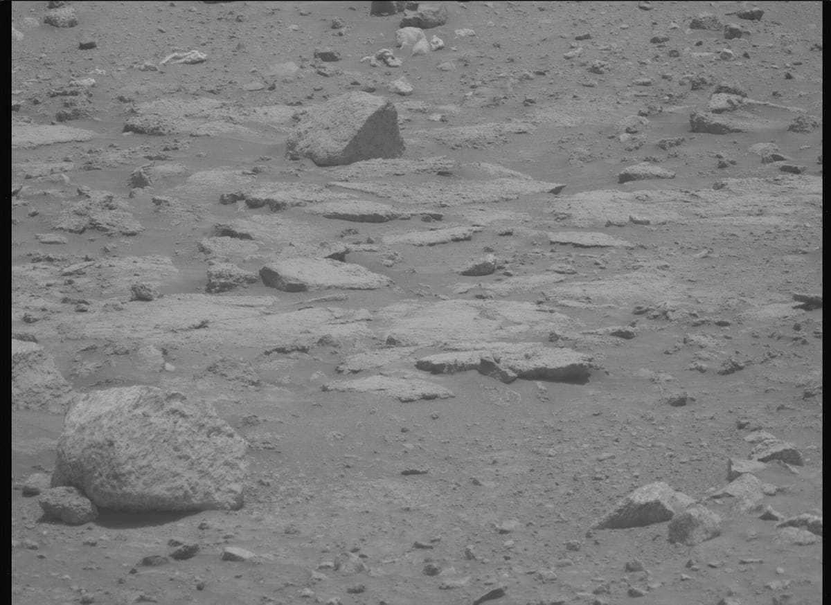 Mars image captured by MCZ_LEFT on Perseverance