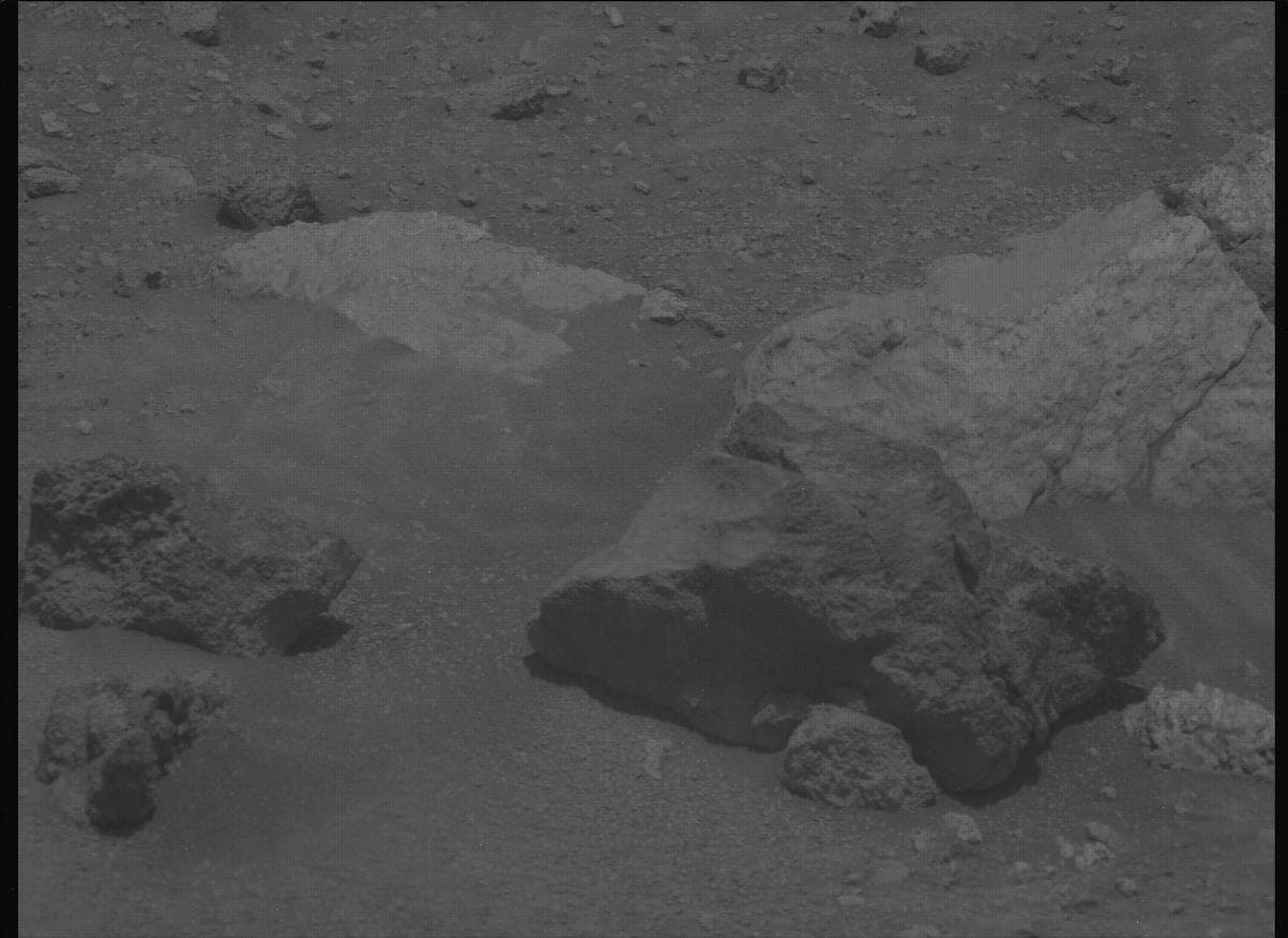 Mars image captured by MCZ_LEFT on Perseverance