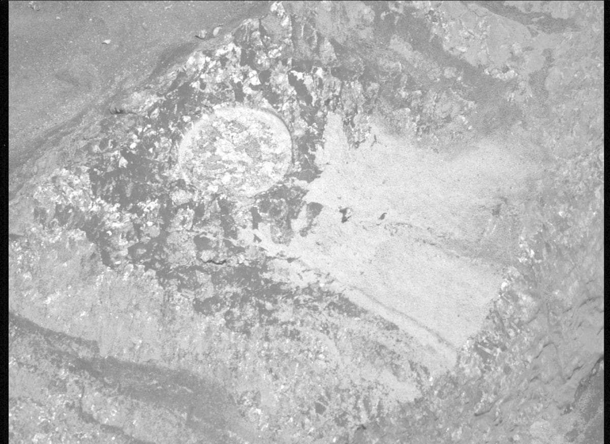Mars image captured by MCZ_LEFT on Perseverance