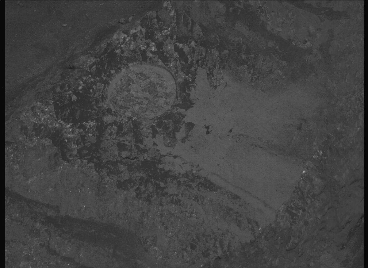Mars image captured by MCZ_LEFT on Perseverance
