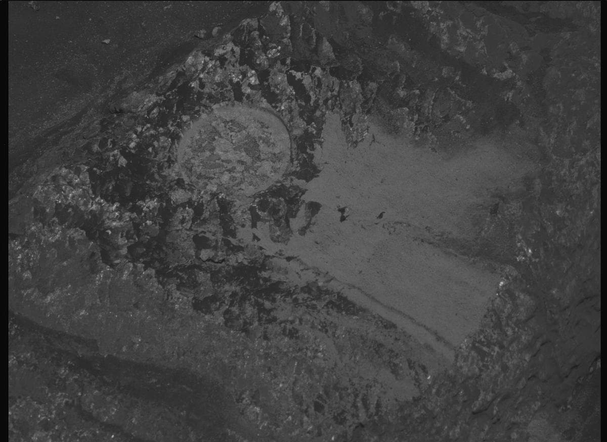 Mars image captured by MCZ_LEFT on Perseverance