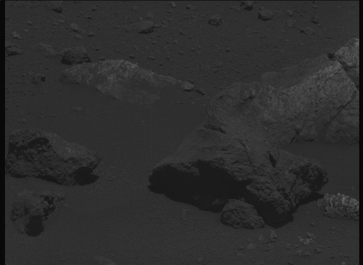 Mars image captured by MCZ_LEFT on Perseverance