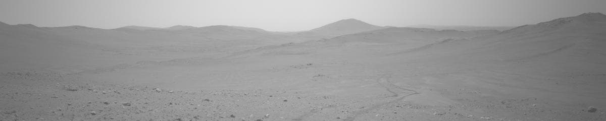 Mars image captured by NAVCAM_LEFT on Perseverance