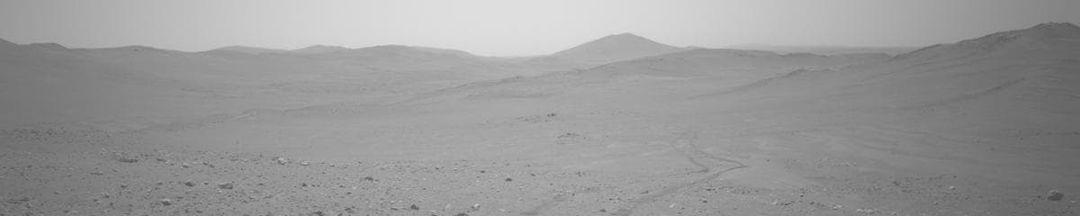 Mars image captured by NAVCAM_LEFT on Perseverance
