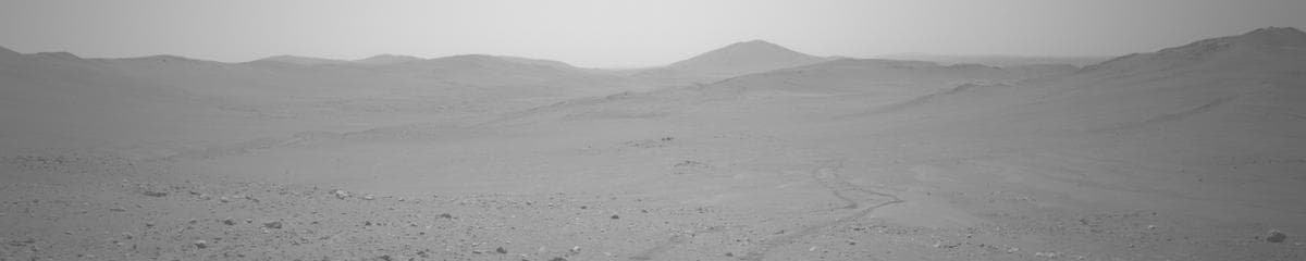 Mars image captured by NAVCAM_LEFT on Perseverance