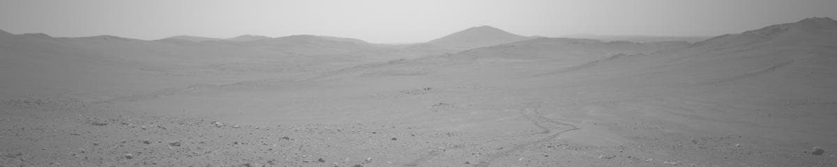 Mars image captured by NAVCAM_LEFT on Perseverance