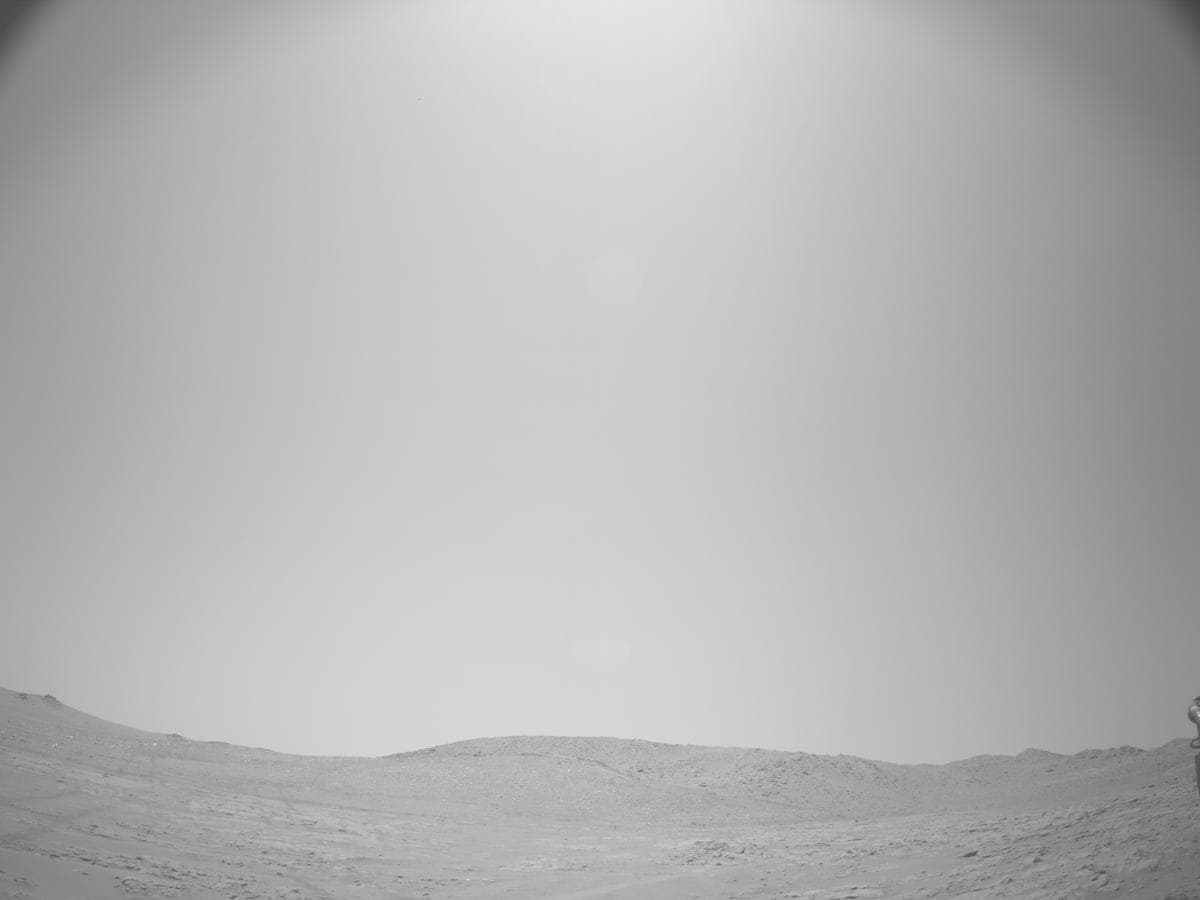 Mars image captured by NAVCAM_LEFT on Perseverance
