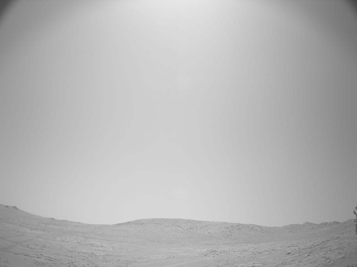 Mars rover photo