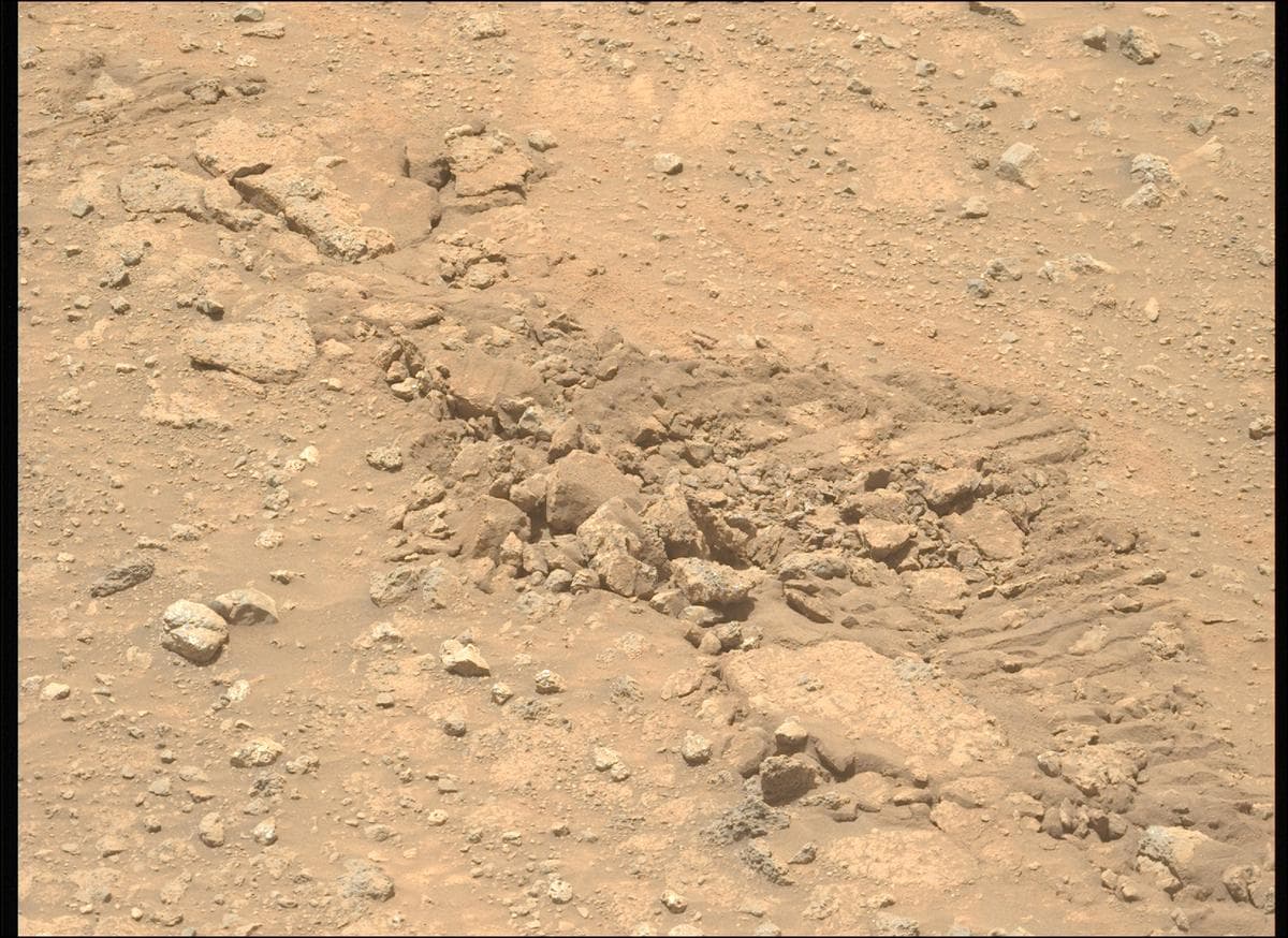 Mars image captured by MCZ_LEFT on Perseverance
