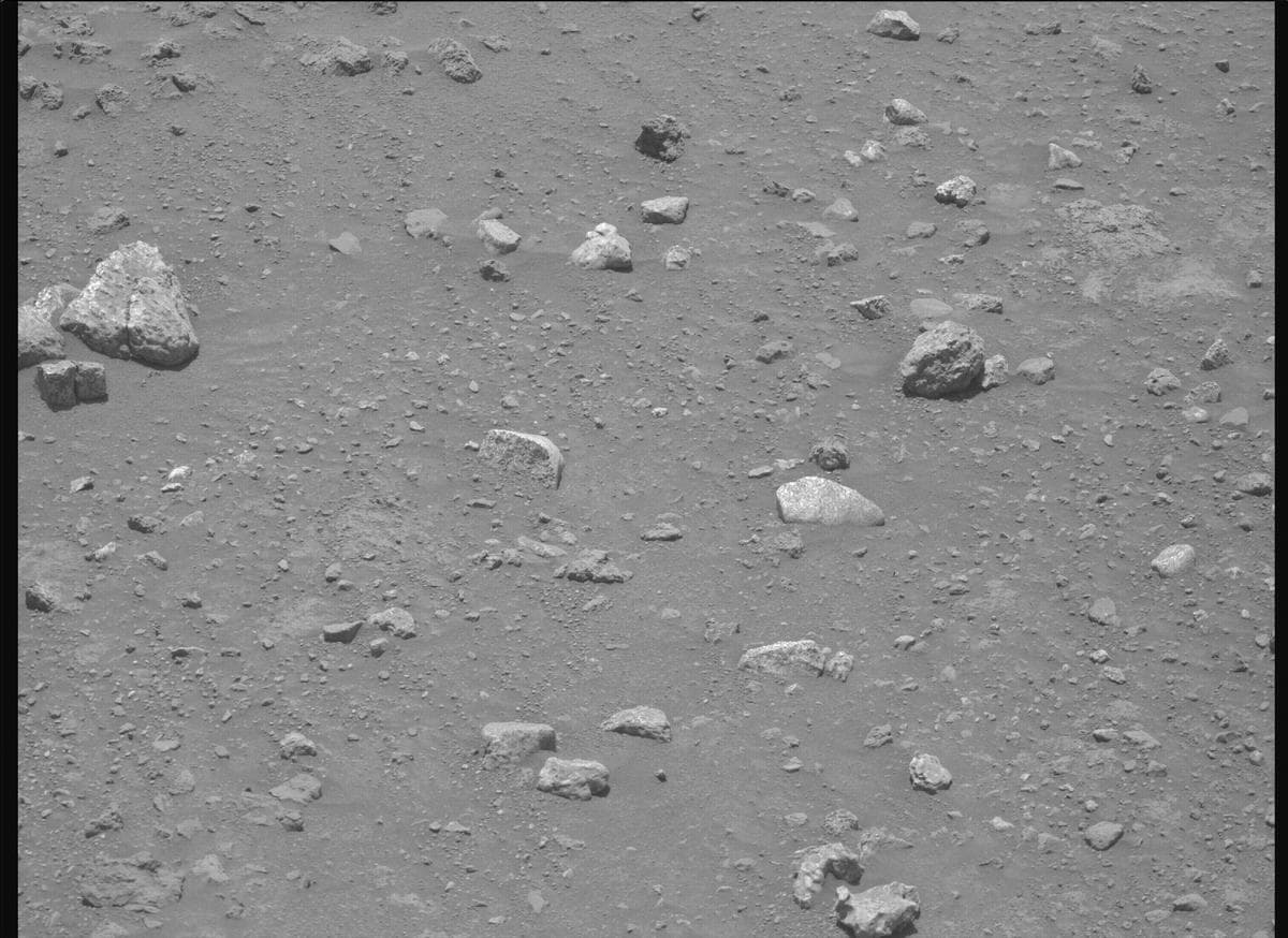 Mars image captured by MCZ_RIGHT on Perseverance